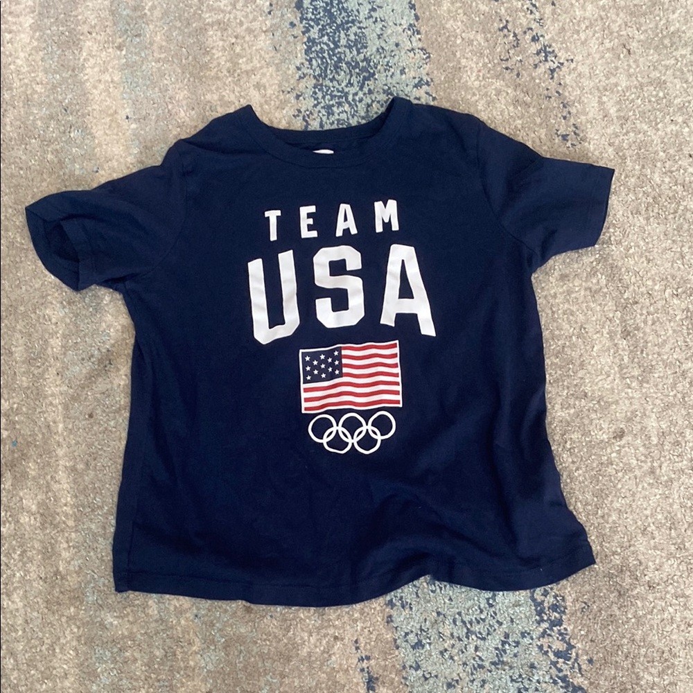 Old Navy Blue Short Sleeve Tee Team USA